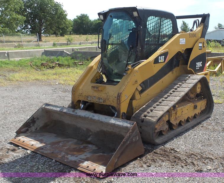 image for item K7086 2008 Caterpillar 289C skid steer