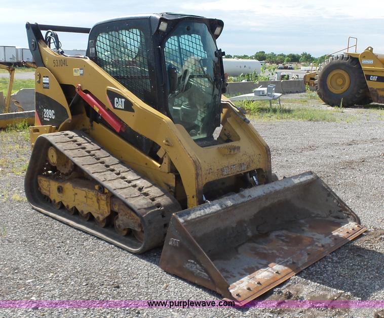 image for item K7086 2008 Caterpillar 289C skid steer