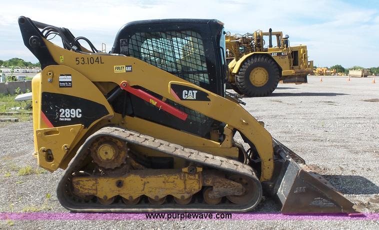 image for item K7086 2008 Caterpillar 289C skid steer
