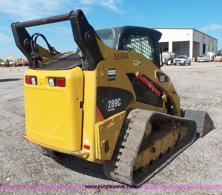 image for item K7086 2008 Caterpillar 289C skid steer
