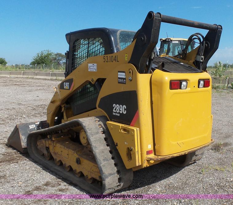 image for item K7086 2008 Caterpillar 289C skid steer