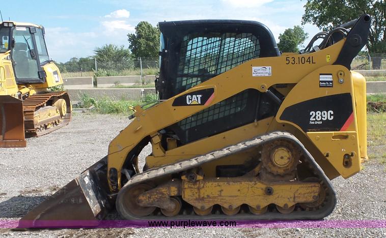 image for item K7086 2008 Caterpillar 289C skid steer