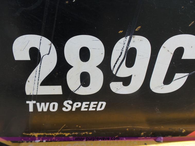 image for item K7086 2008 Caterpillar 289C skid steer