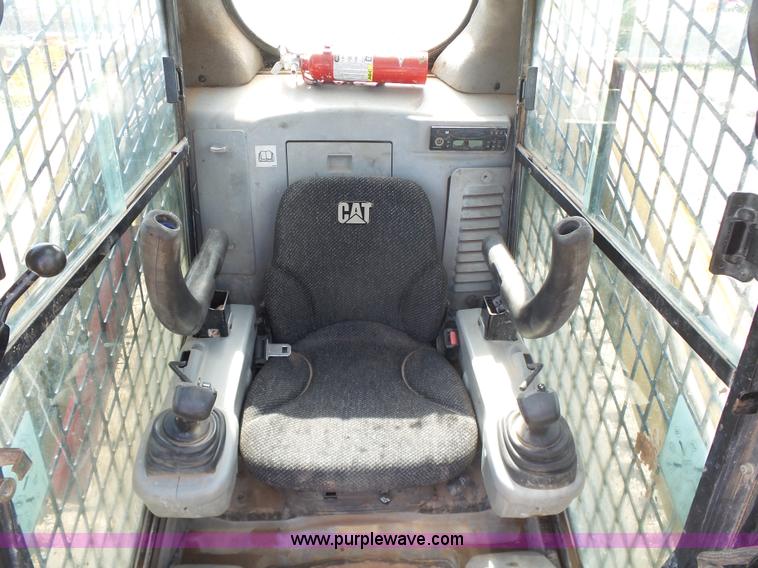 image for item K7086 2008 Caterpillar 289C skid steer