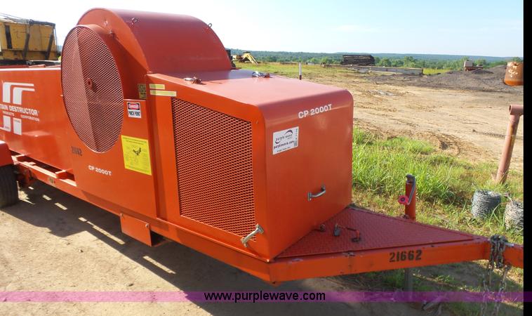 image for item K7116 Air curtain destructor