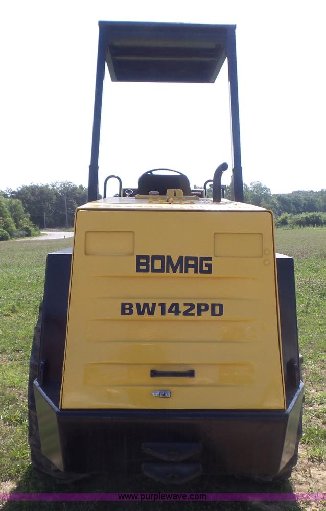 image for item K7734 1991 Bomag BW142PD single drum vibratory roller