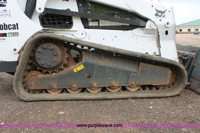 image for item K8760 2013 Bobcat T750 skid steer
