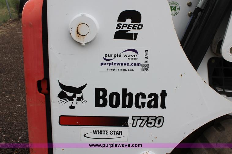 image for item K8760 2013 Bobcat T750 skid steer