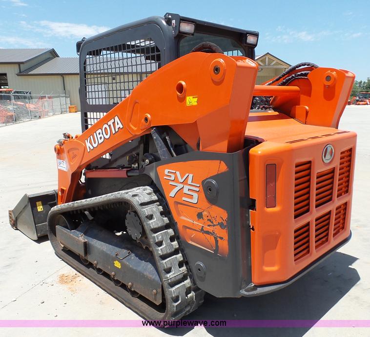 image for item K8761 2013 Kubota SVL75 skid steer