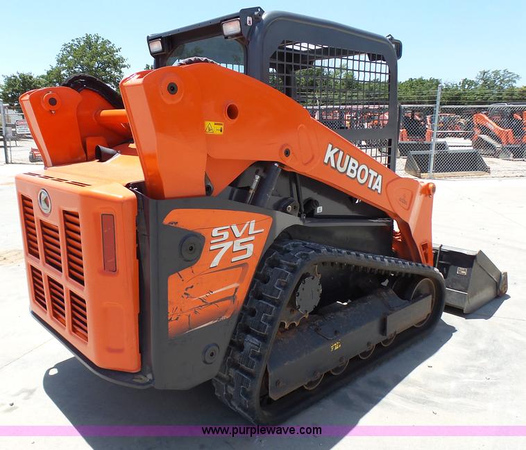 image for item K8761 2013 Kubota SVL75 skid steer