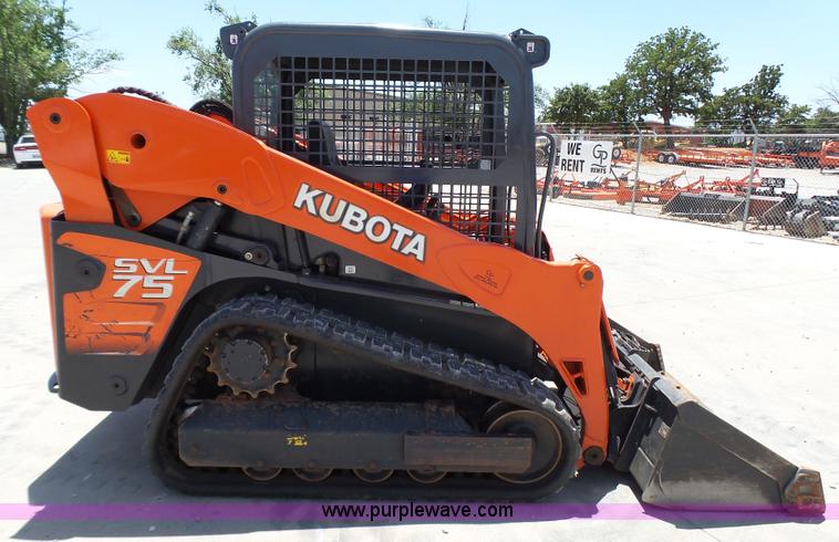 image for item K8761 2013 Kubota SVL75 skid steer