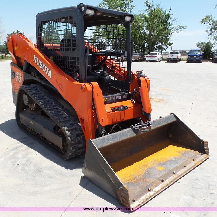 image for item K8761 2013 Kubota SVL75 skid steer