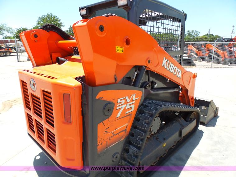image for item K8761 2013 Kubota SVL75 skid steer