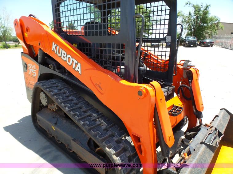 image for item K8761 2013 Kubota SVL75 skid steer