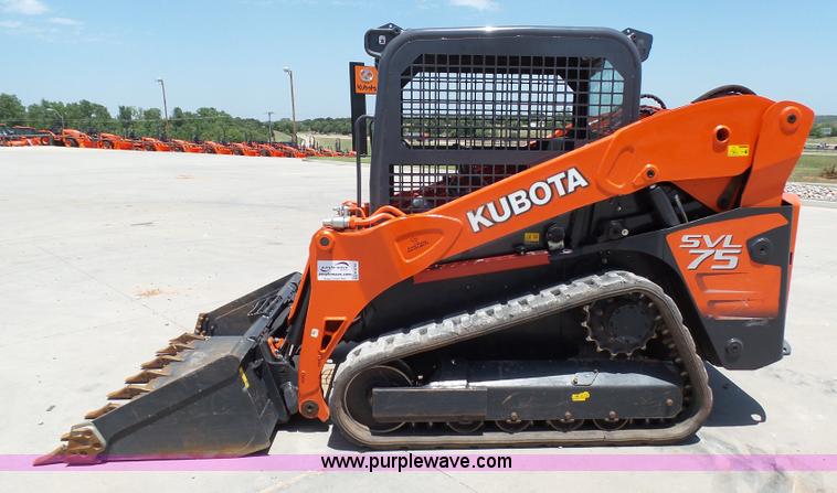 image for item K8762 2013 Kubota SVL75 skid steer