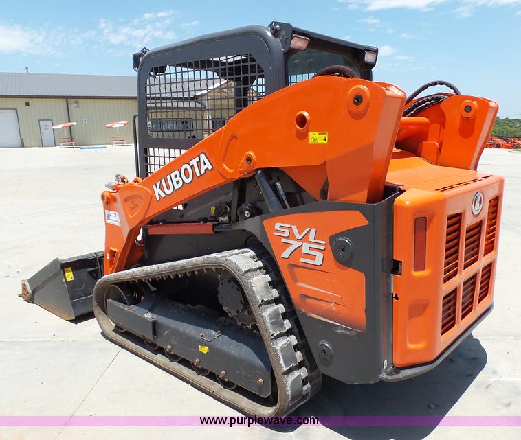 image for item K8762 2013 Kubota SVL75 skid steer