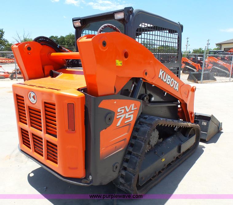 image for item K8762 2013 Kubota SVL75 skid steer
