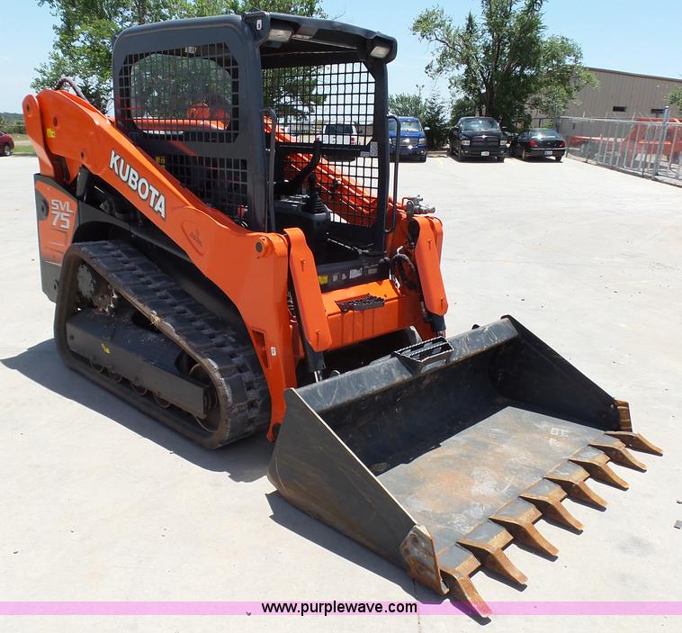 image for item K8762 2013 Kubota SVL75 skid steer