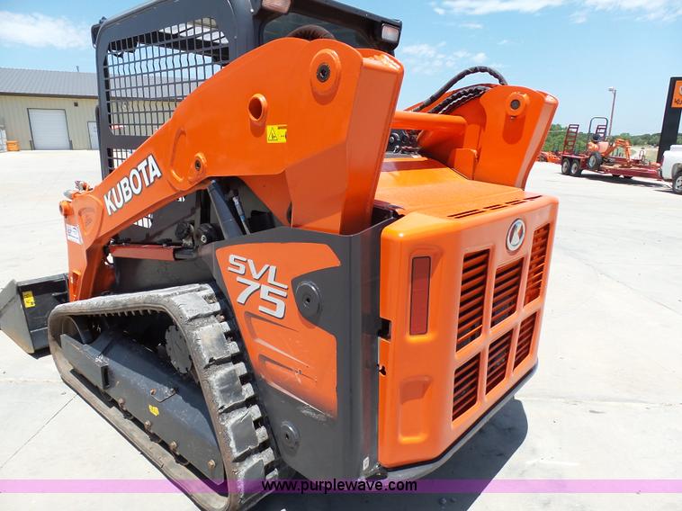 image for item K8762 2013 Kubota SVL75 skid steer