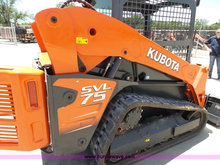 image for item K8762 2013 Kubota SVL75 skid steer