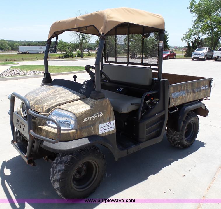 image for item K8769 2007 Kubota RTV900 UTV