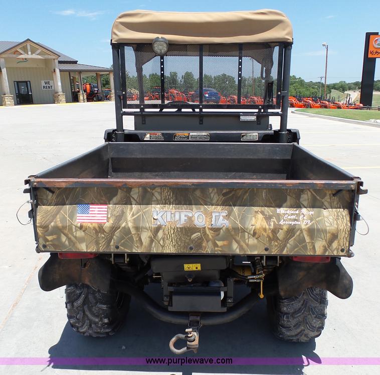 image for item K8769 2007 Kubota RTV900 UTV