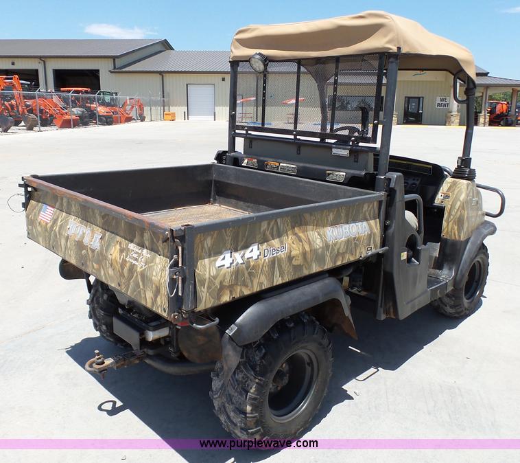 image for item K8769 2007 Kubota RTV900 UTV