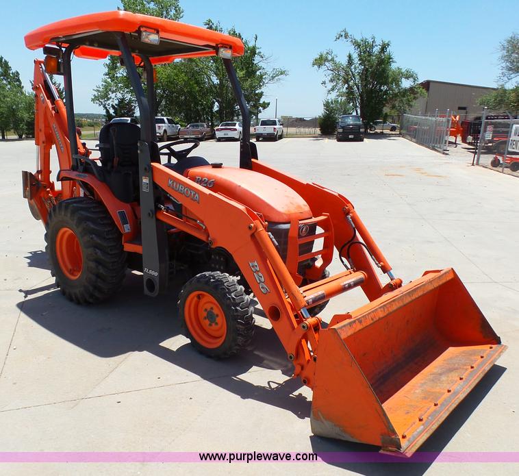 image for item K8774 2010 Kubota B26 TLB backhoe