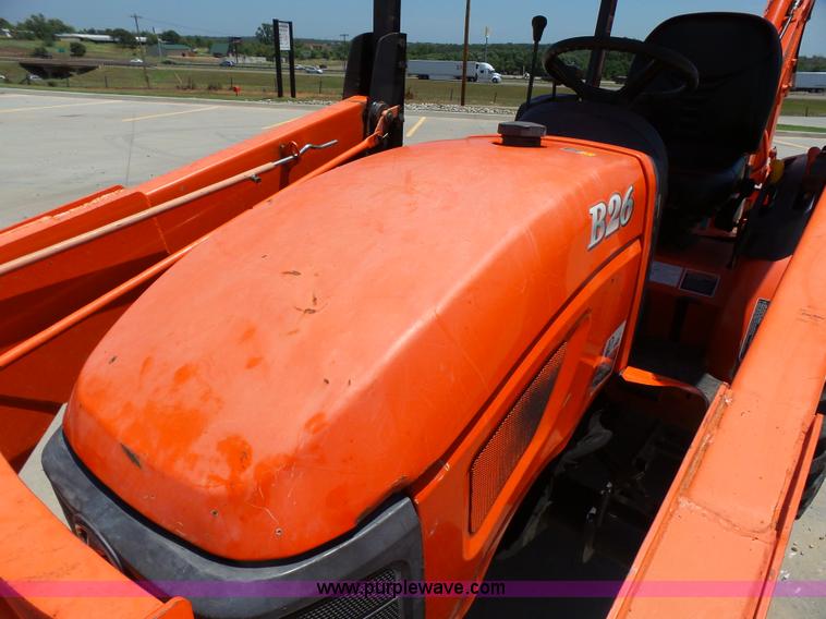 image for item K8774 2010 Kubota B26 TLB backhoe