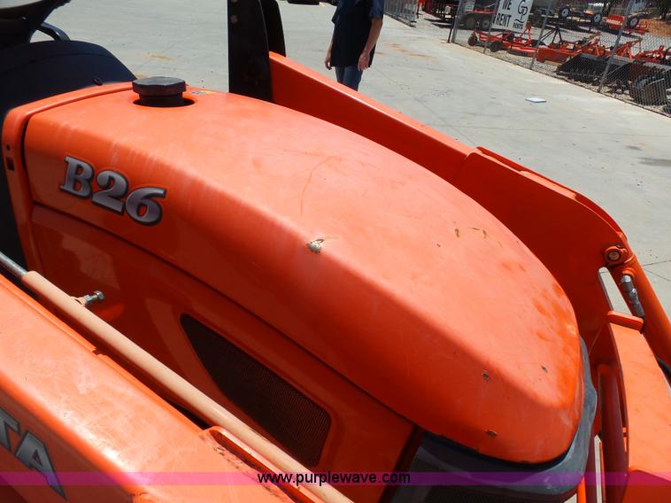 image for item K8774 2010 Kubota B26 TLB backhoe
