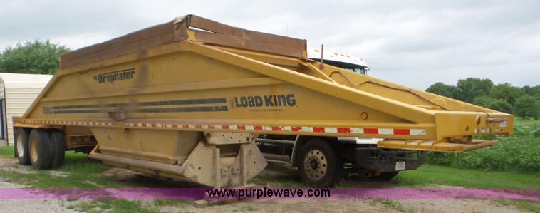 image for item L5910 1999 Load King 2060 bottom dump trailer