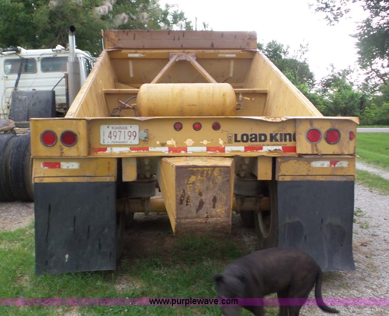image for item L5910 1999 Load King 2060 bottom dump trailer