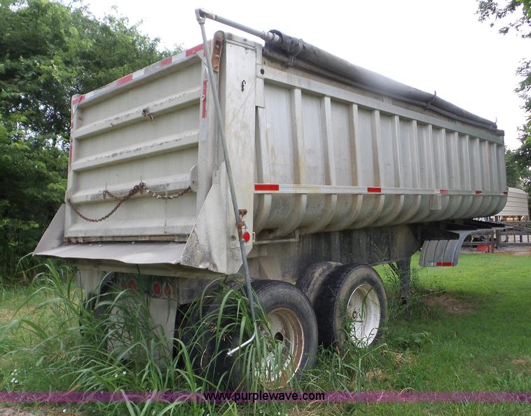 image for item L5911 1987 Fruehauf DA5-NDZ-M2-22-712 end dump trailer