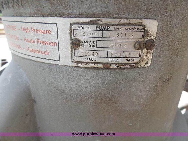 image for item L7095 Gramco 208-004 paint sprayer system