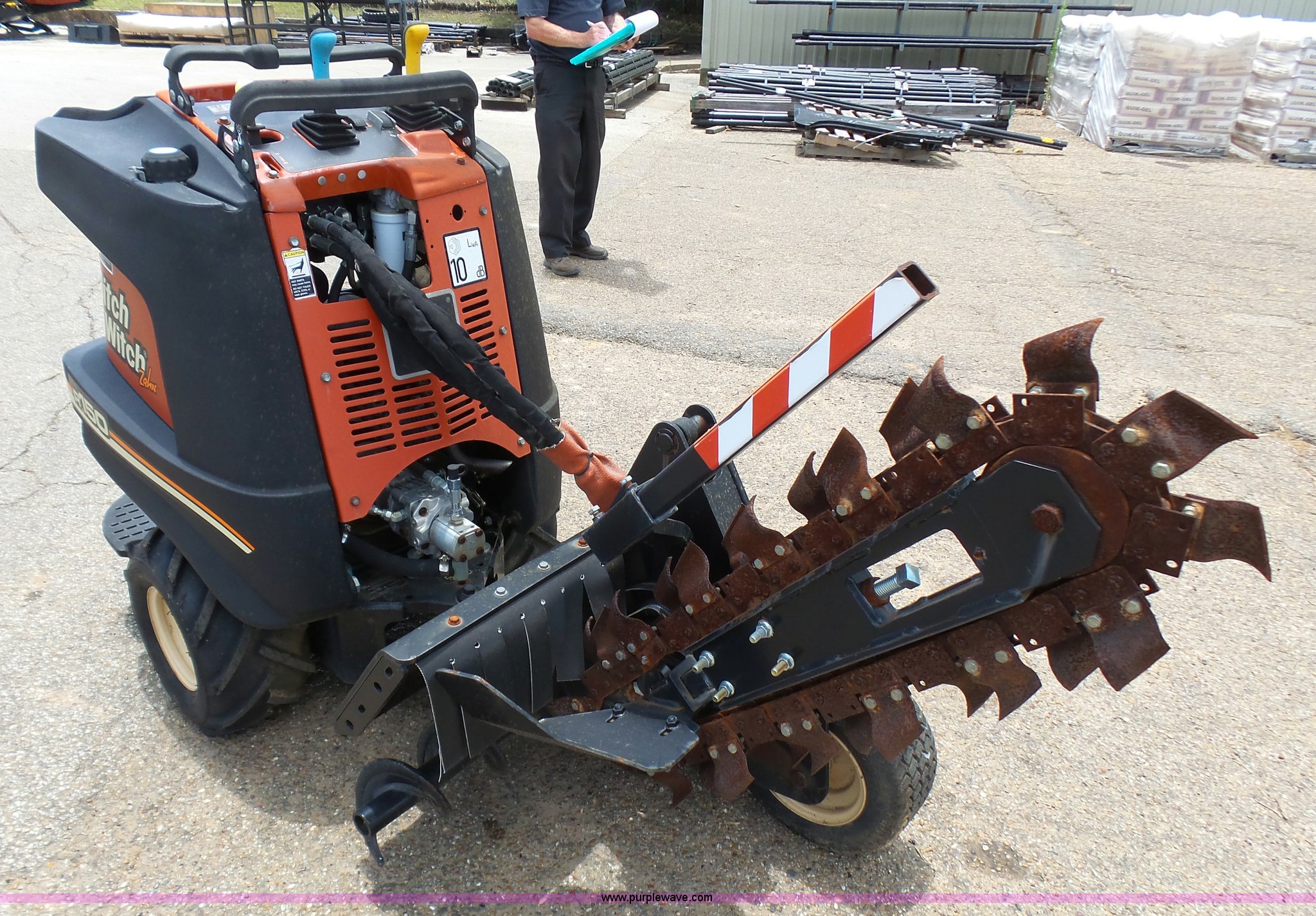 2008 Ditch Witch Zahn R150 trencher in Tyler, TX Item L1555 sold