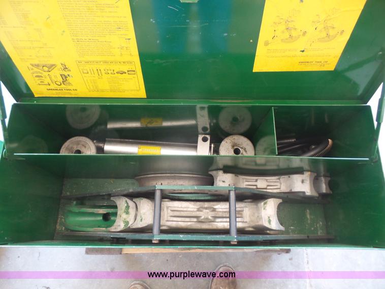 image for item BV9625 Greenlee hydraulic pipe bender kit