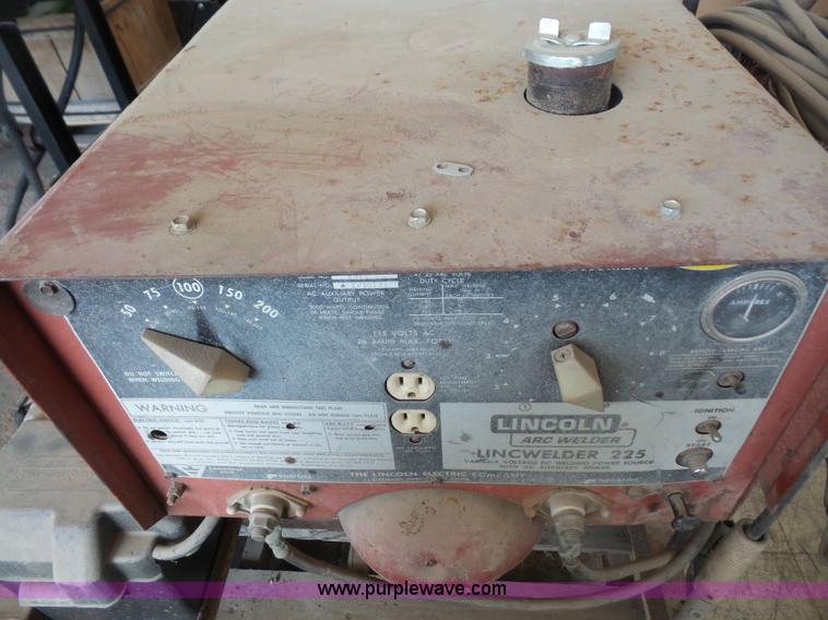 image for item BV9632 Lincoln Arc 225 welder