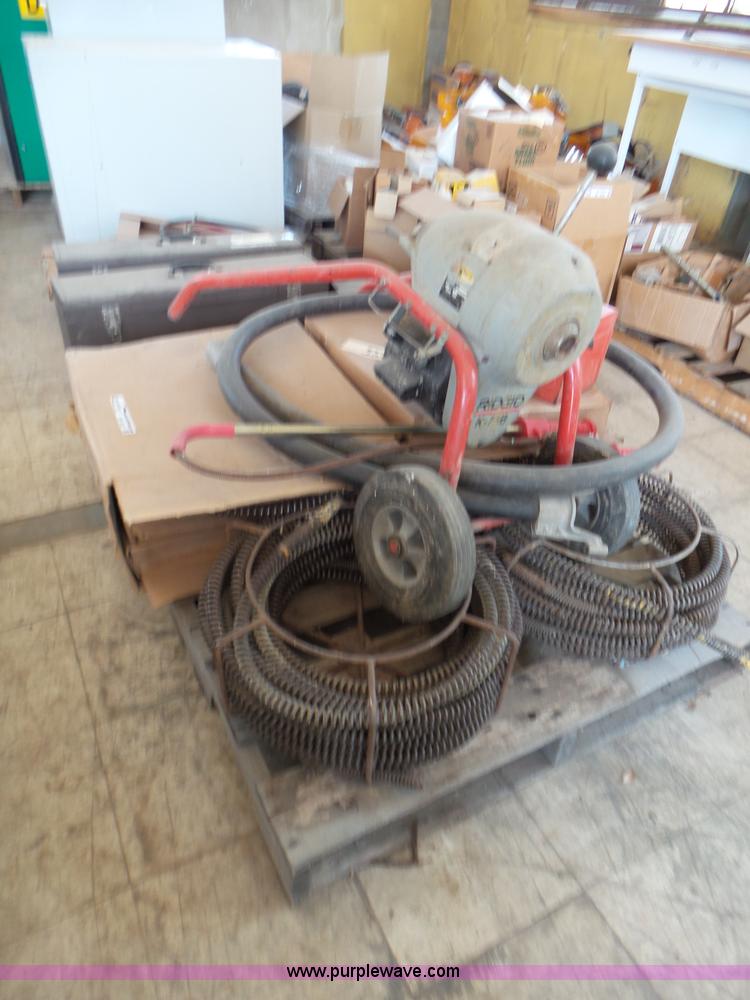 image for item BV9637 Rigid K-75B pipe snake