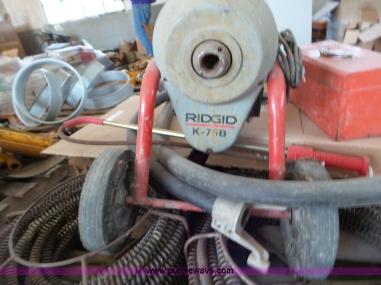 image for item BV9637 Rigid K-75B pipe snake