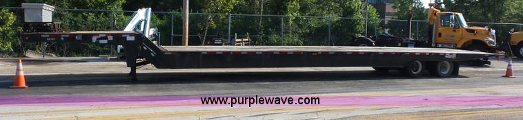 image for item K1629 2006 Trail Eze TE701 drop deck equipment trailer