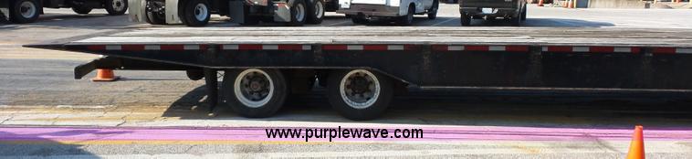 image for item K1629 2006 Trail Eze TE701 drop deck equipment trailer