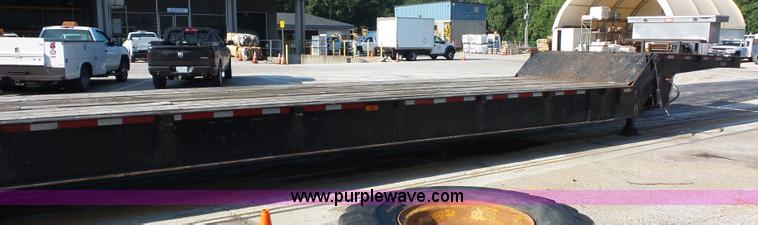 image for item K1629 2006 Trail Eze TE701 drop deck equipment trailer