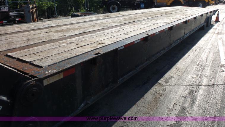 image for item K1629 2006 Trail Eze TE701 drop deck equipment trailer