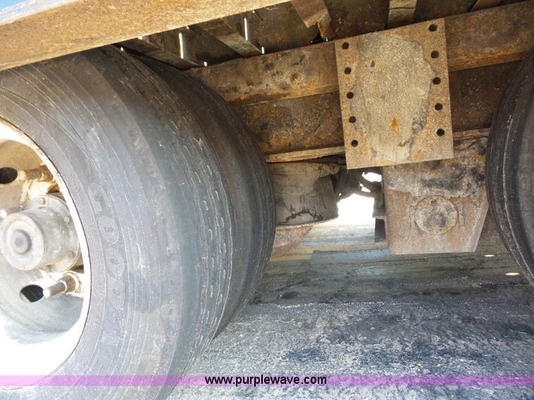 image for item K1629 2006 Trail Eze TE701 drop deck equipment trailer