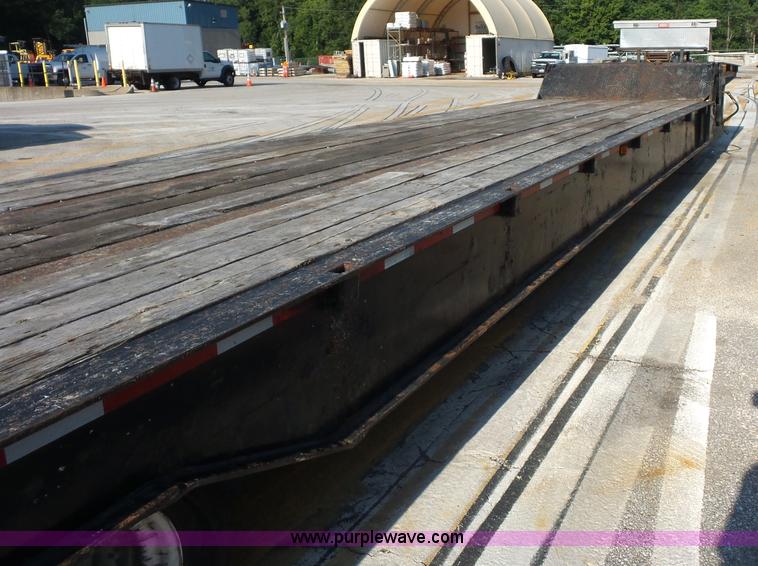 image for item K1629 2006 Trail Eze TE701 drop deck equipment trailer