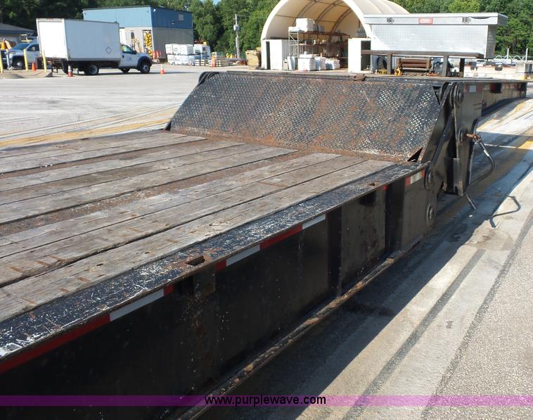 image for item K1629 2006 Trail Eze TE701 drop deck equipment trailer