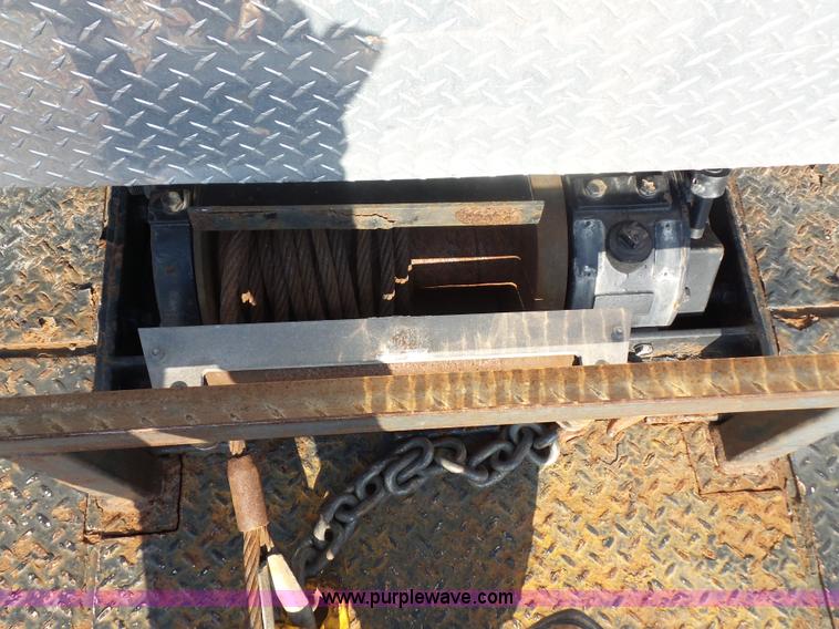 image for item K1629 2006 Trail Eze TE701 drop deck equipment trailer