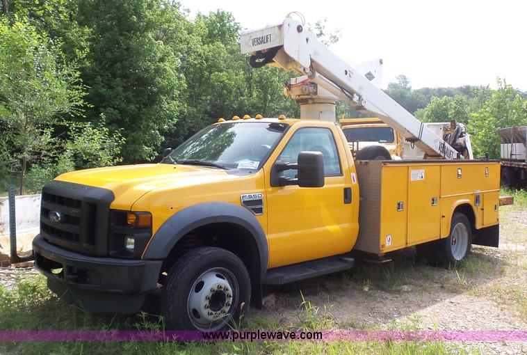 image for item K1738 2008 Ford F550 Super Duty bucket truck