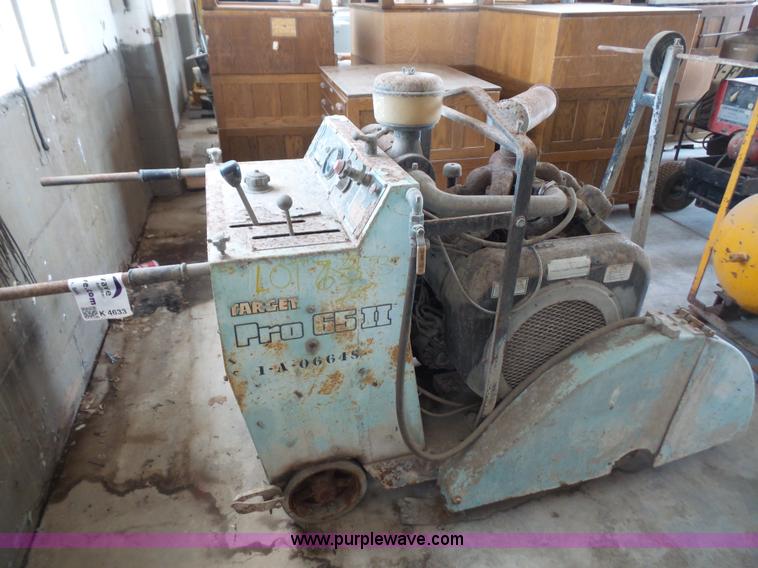 image for item K4633 Target Pro 65II concrete saw