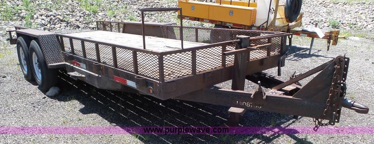 image for item K4654 1996 PJ utility trailer